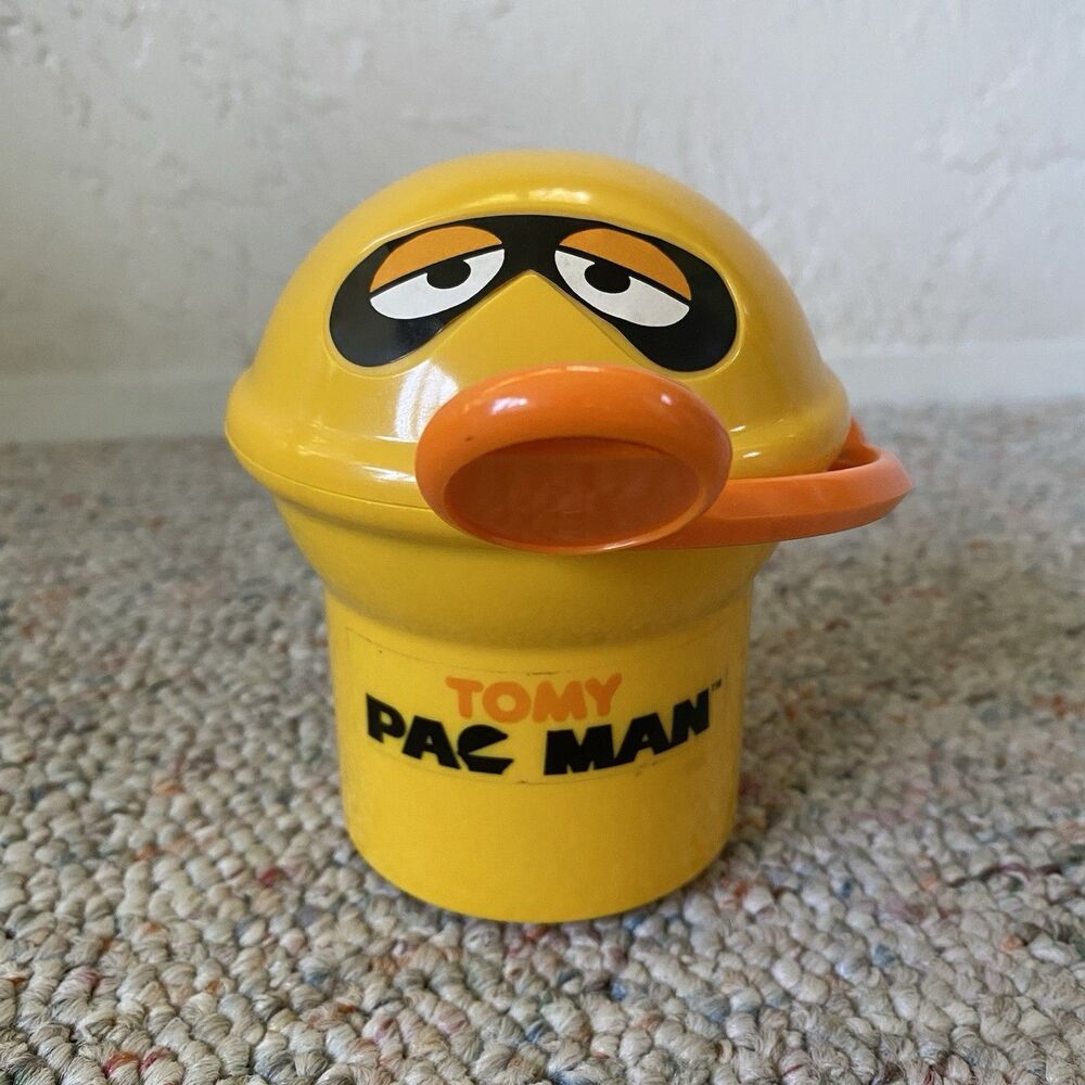 VTG Tomy Pac-Man Coin Bank Bally Midway Made in Japan - Tested, Works